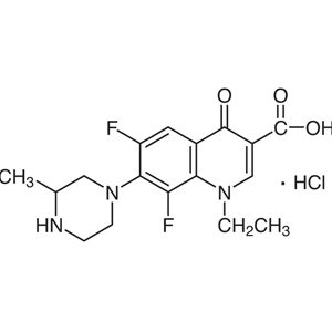 Lomefloxacin hydrochloride