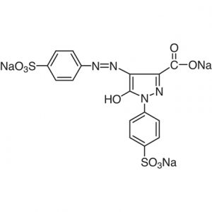 Tartrazine (Acid Yellow 23) (C.I. No. 19140)